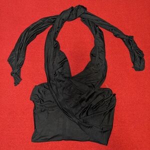 Forever 21 Black Convertible Tube Top Size Medium BNWOT